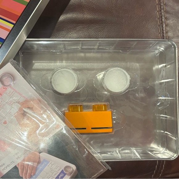 Creative Memories Mini Moments Retired Set-Colorful Polka Dot and Stripe Tray - Picture 6 of 16